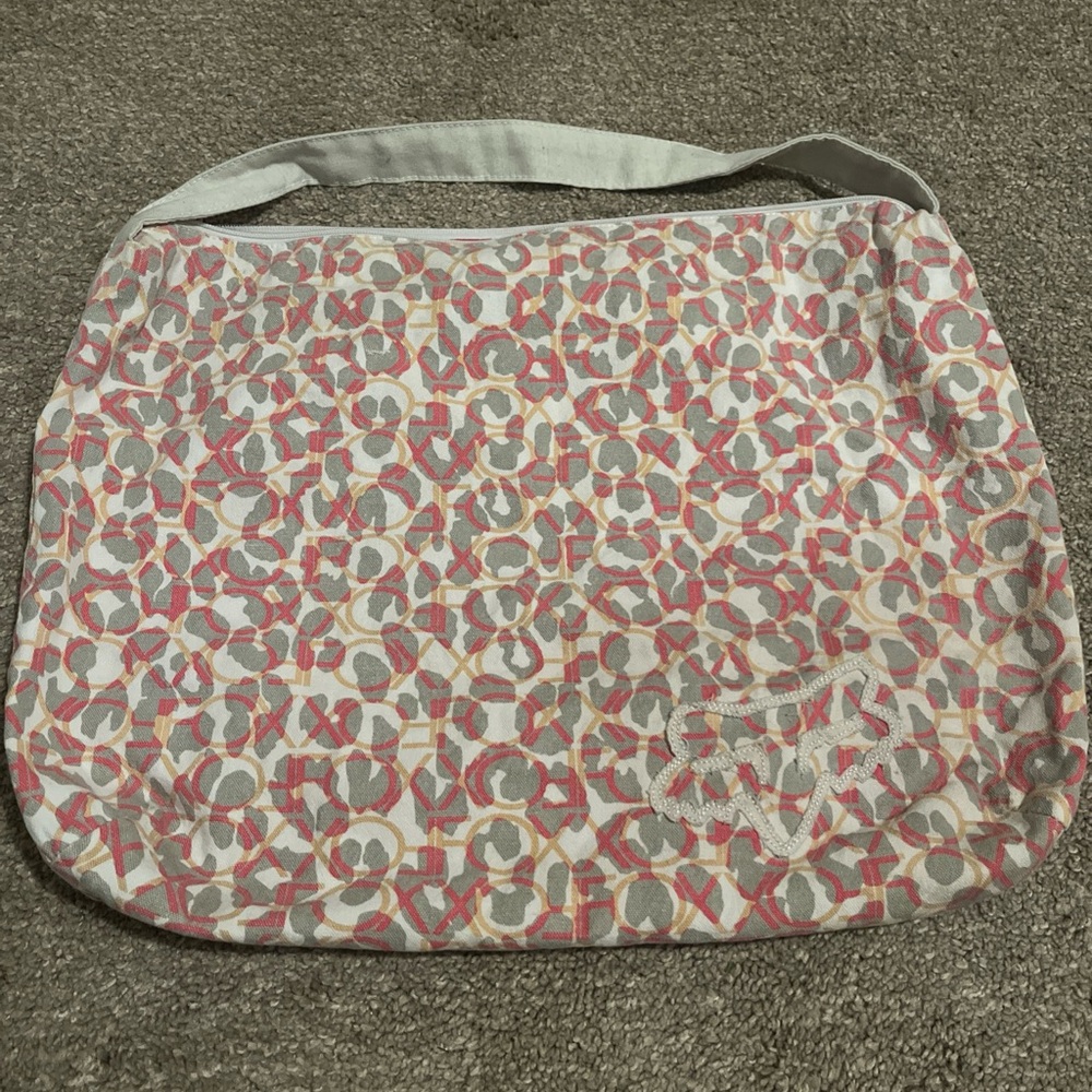 FOX Racing Shoulder Bag Purse/Duffel Bag Single Strap 90’s